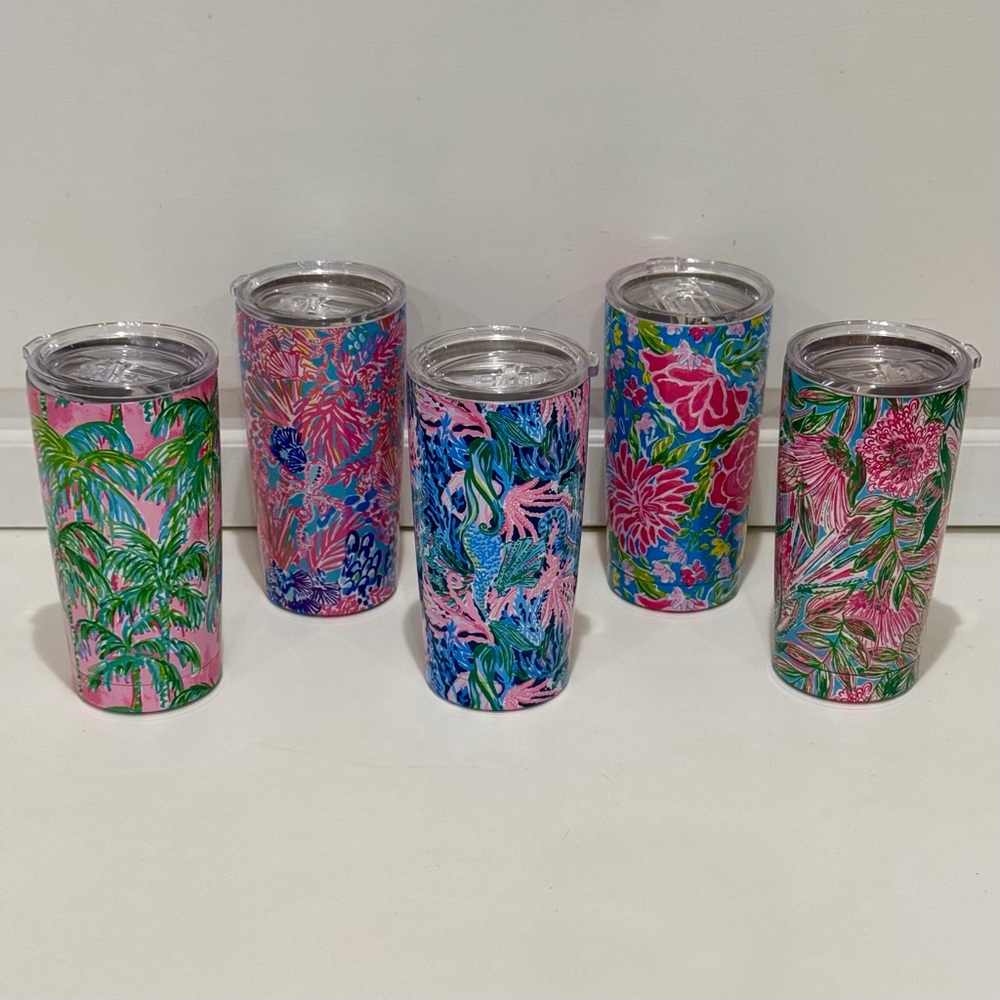 Lilly Pulitzer Splendor In The Sand 20 Oz Insulated Tumbler - Picture 9 of 10